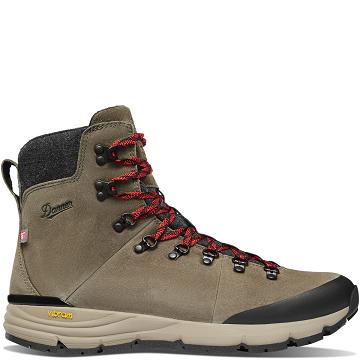 Botas Montaña Danner Arctic 600 Side-Zip 7" 200G Hombre Marrom Rojos | MX1211KI