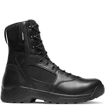 Botas Tácticas Danner Kinetic Side-Zip 8" Hombre Negros | MX1394LH