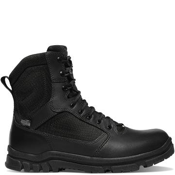 Botas Tácticas Danner Lookout Side-Zip 8" Hombre Negros | MX1404EX