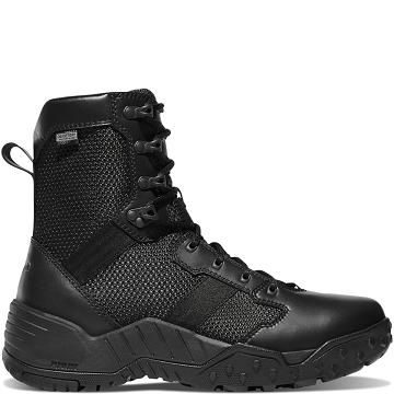 Botas Tácticas Danner Scorch Side-Zip Dry 8" Hombre Negros | MX1391HK