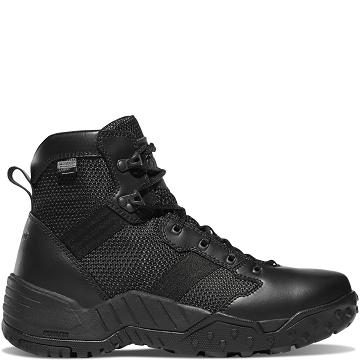 Botas Tácticas Danner Scorch Side-Zip Dry 6" Hombre Negros | MX1393KI