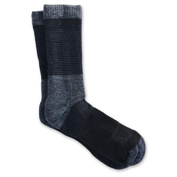 Calcetines Danner Bull Run Socks Crew Mujer Negros Grises | MX1537YU