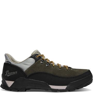 Tenis Senderismo Danner Panorama Low 4" Hombre Negros Verde Oliva | MX1278UT