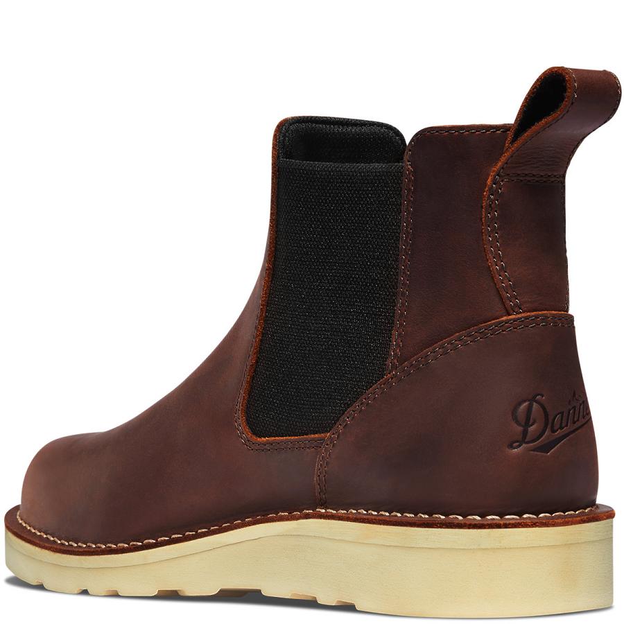 Botas Danner Bull Run Chelsea Hombre Marrom | MX1187ZG