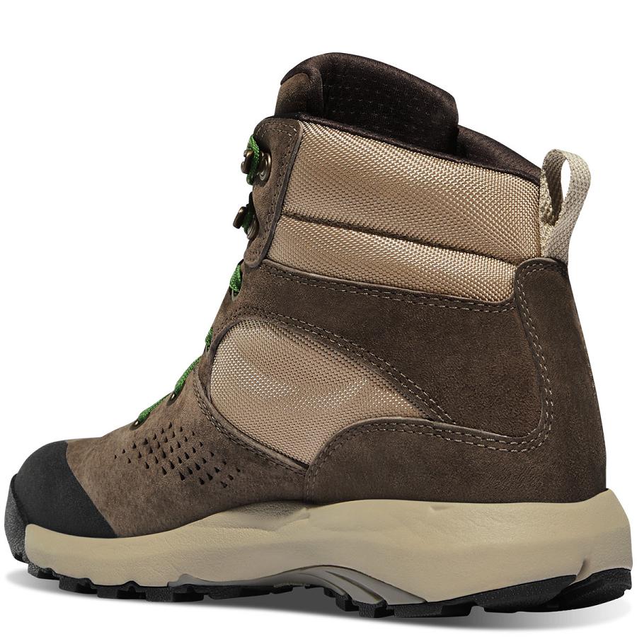 Botas Danner Inquire Mid Mujer Marrom Verdes | MX1587RW