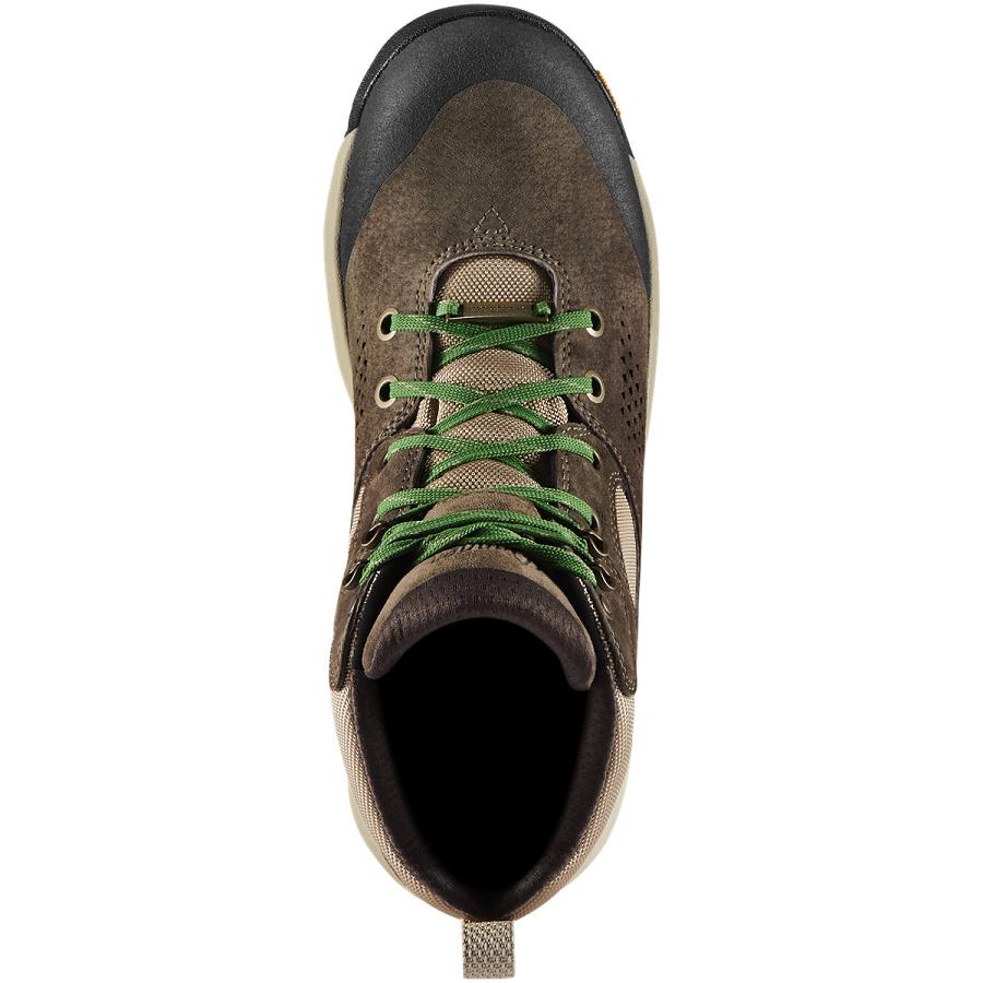 Botas Danner Inquire Mid Mujer Marrom Verdes | MX1587RW