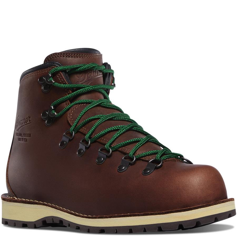 Botas Danner Mountain Pass Mujer Cafes | MX1549KI