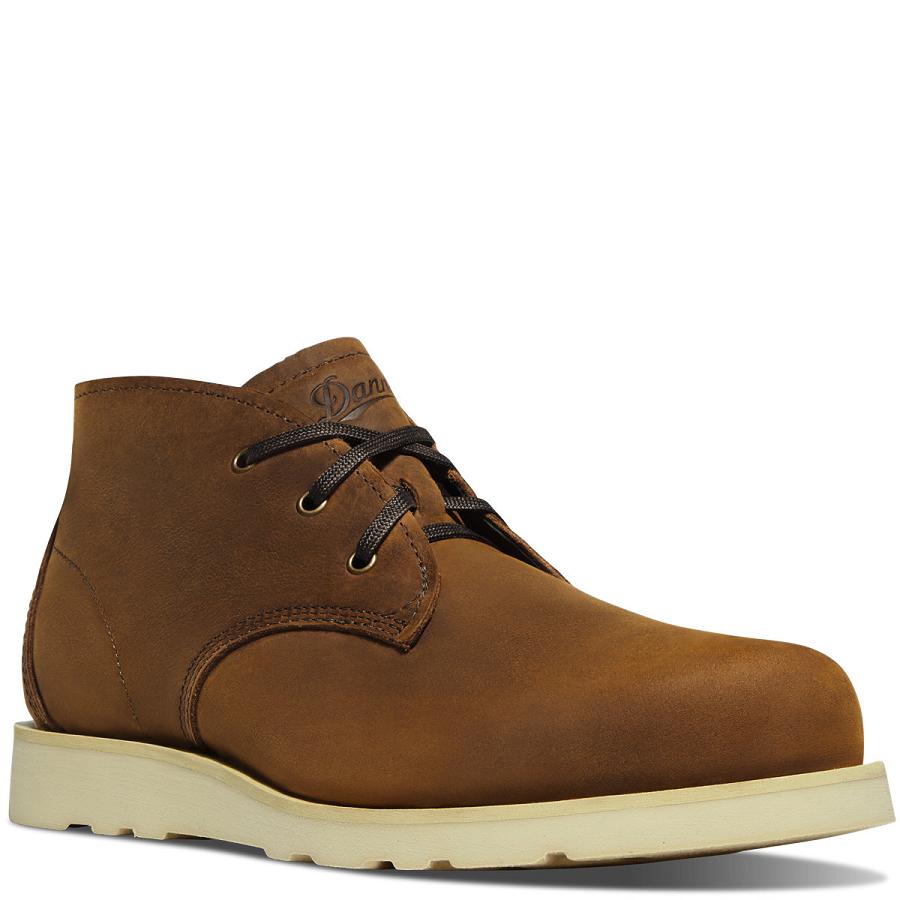 Botas Danner Pine Grove Chukka Hombre Marrom | MX1189CE