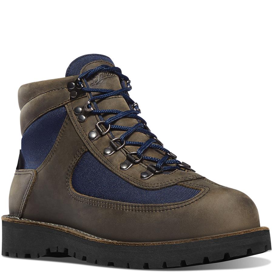 Botas De Trabajo Danner Feather Light Hombre Grises | MX1123IS