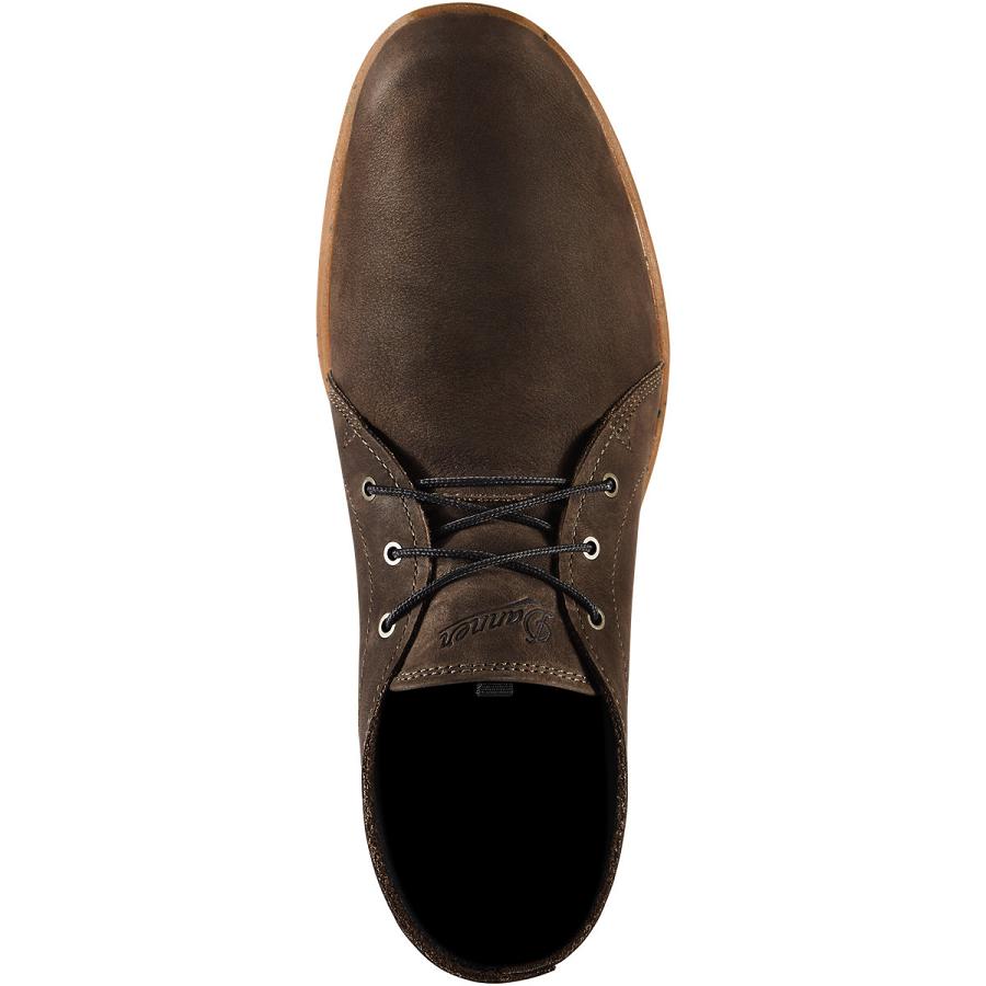 Botas De Trabajo Danner Forest Chukka Hombre Chocolate | MX1150OR