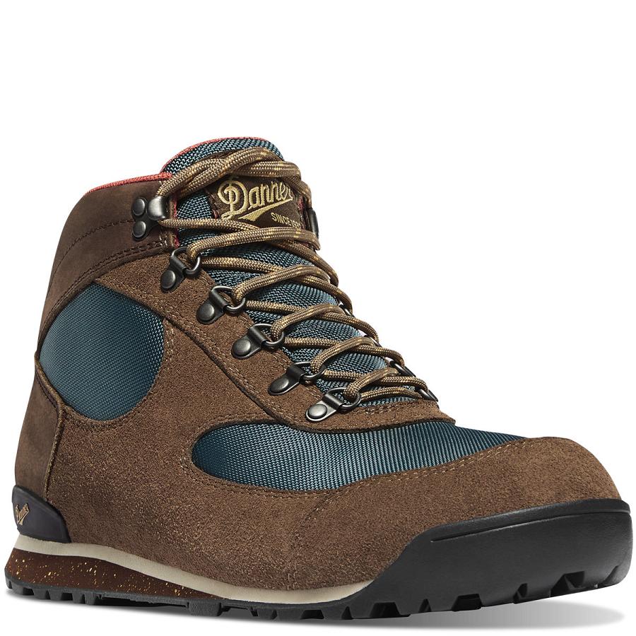 Botas De Trabajo Danner Jag Dry Weather Hombre Marrom Azules | MX1156GL