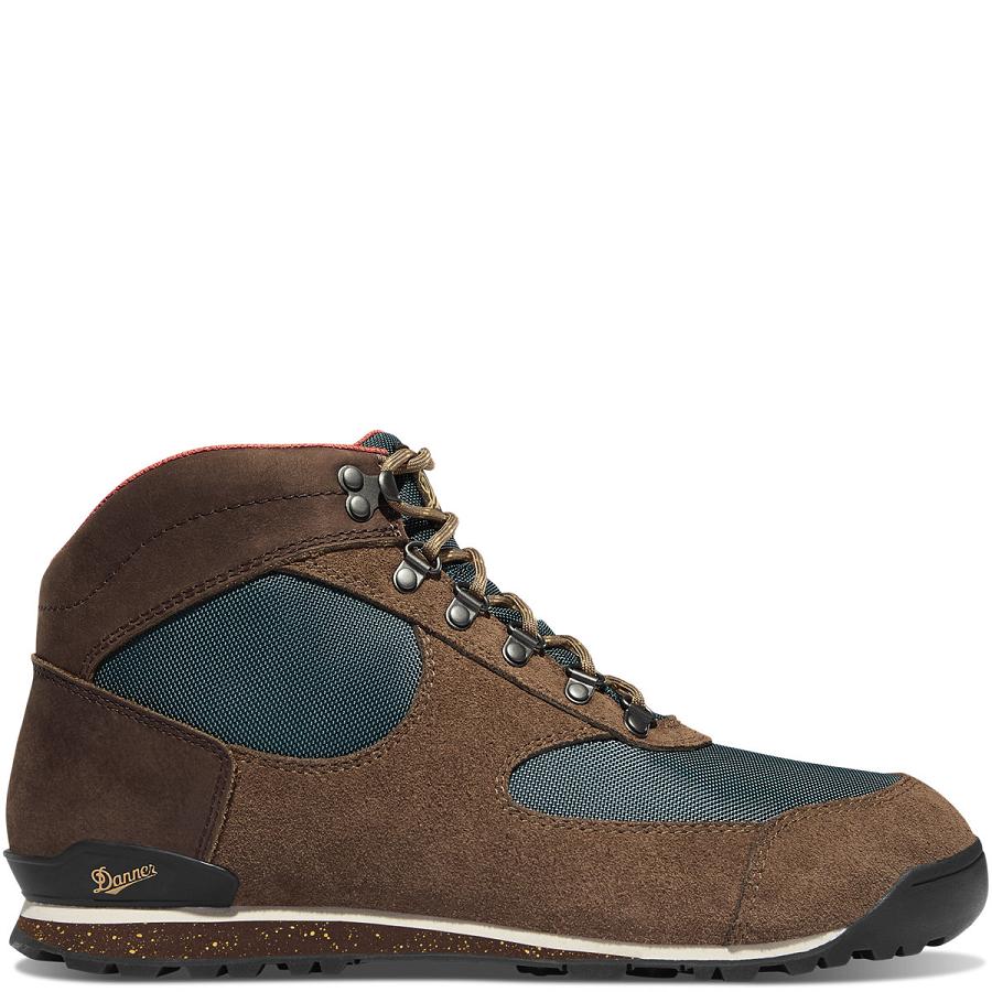 Botas De Trabajo Danner Jag Dry Weather Hombre Marrom Azules | MX1156GL