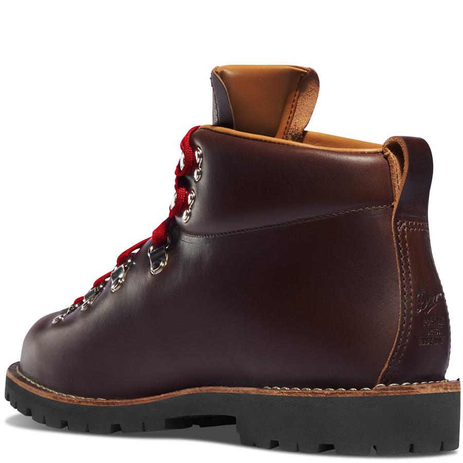 Botas De Trabajo Danner Mountain Trail Hombre Vino | MX1175IS