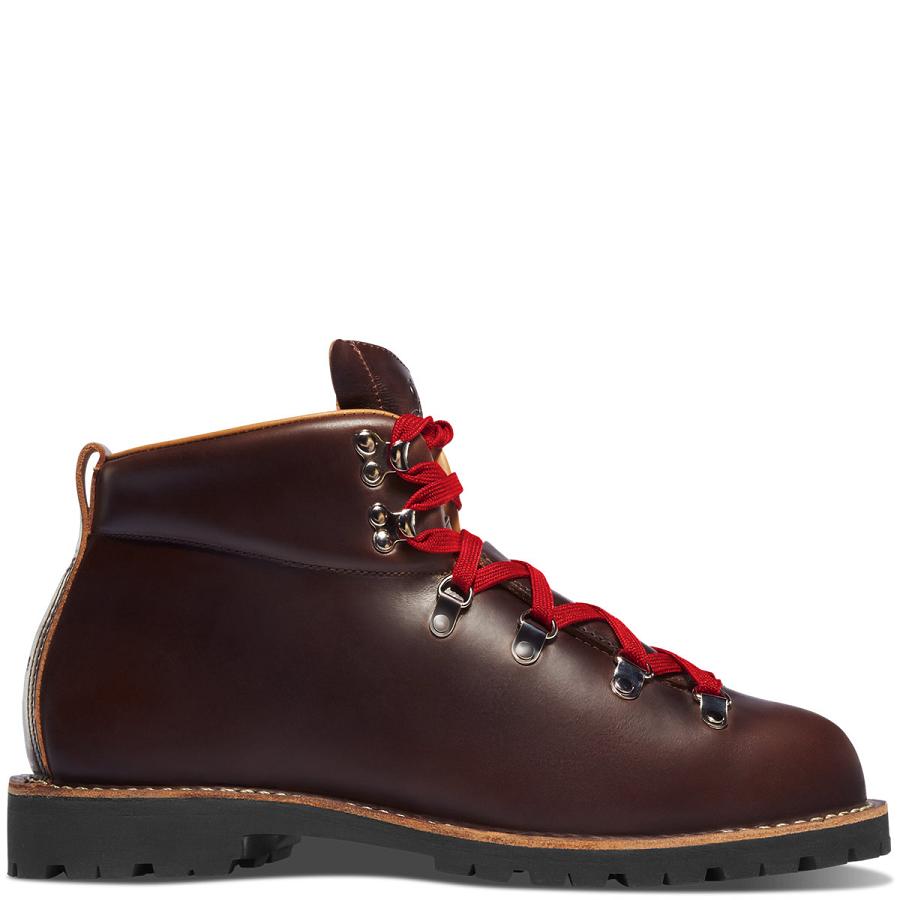 Botas De Trabajo Danner Mountain Trail Hombre Vino | MX1175IS