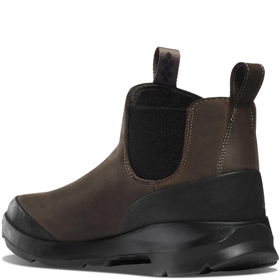 Botas De Trabajo Danner Pub Garden Chelsea Invierno Hombre Chocolate | MX1154DN