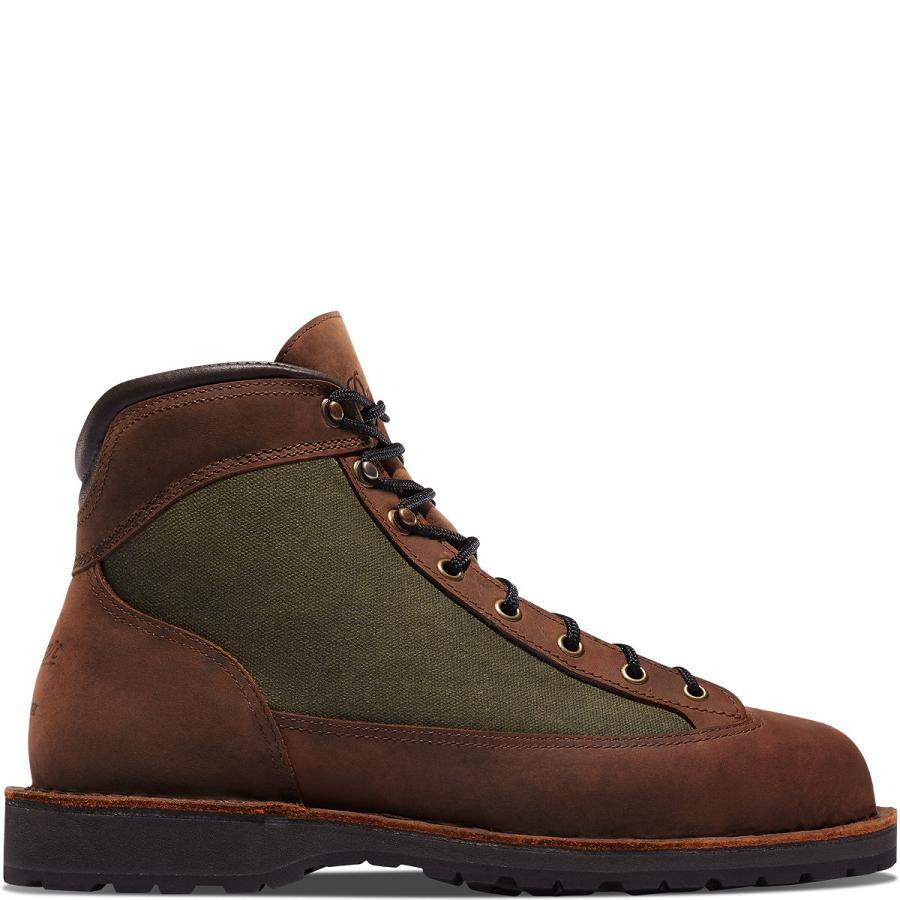 Botas De Trabajo Danner Ridge Hombre Marrom Oscuro Verdes | MX1126AP