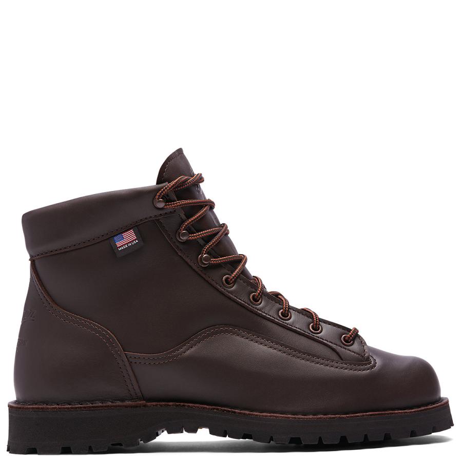 Botas Montaña Danner Explorer All-Cuero Mujer Cafes | MX1604XF