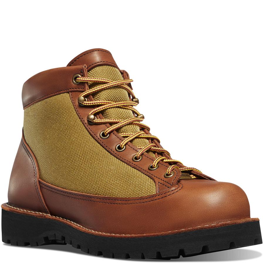 Botas Montaña Danner Light Revival Hombre Kaki | MX1227IS