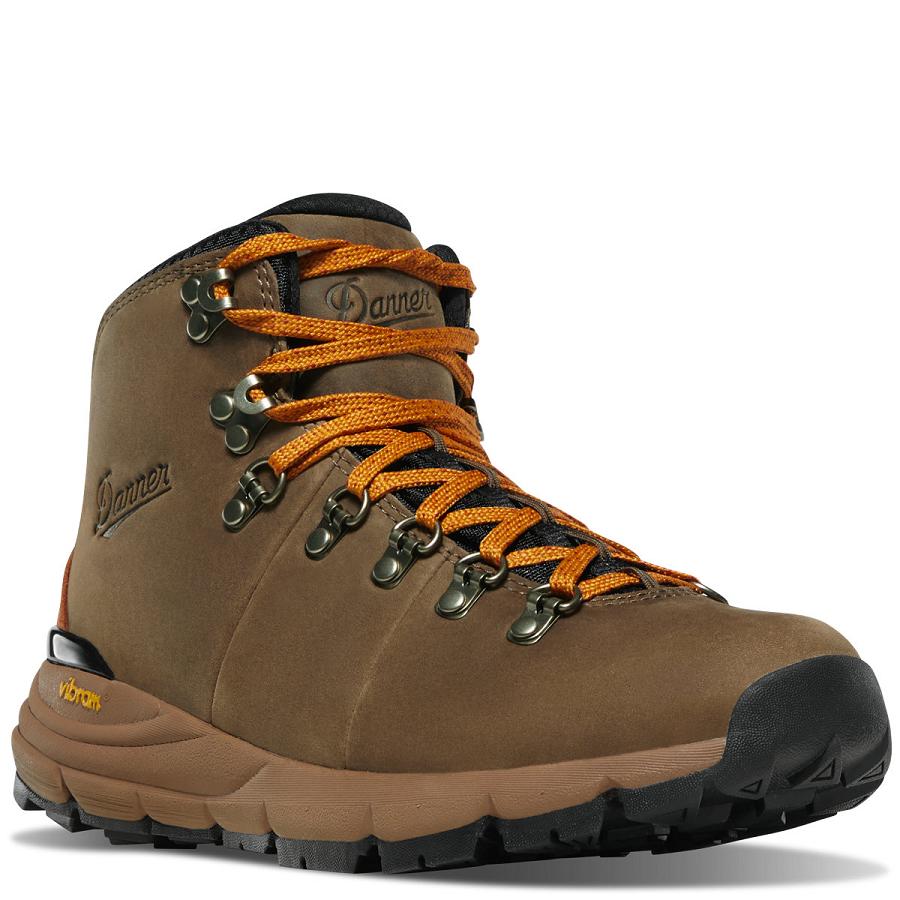 Botas Montaña Danner Mountain 600 Hombre Chocolate | MX1262JJ