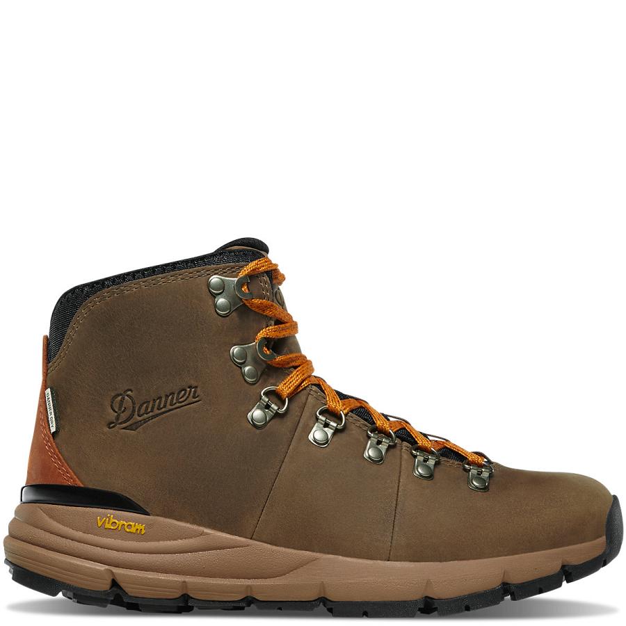 Botas Montaña Danner Mountain 600 Hombre Chocolate | MX1262JJ