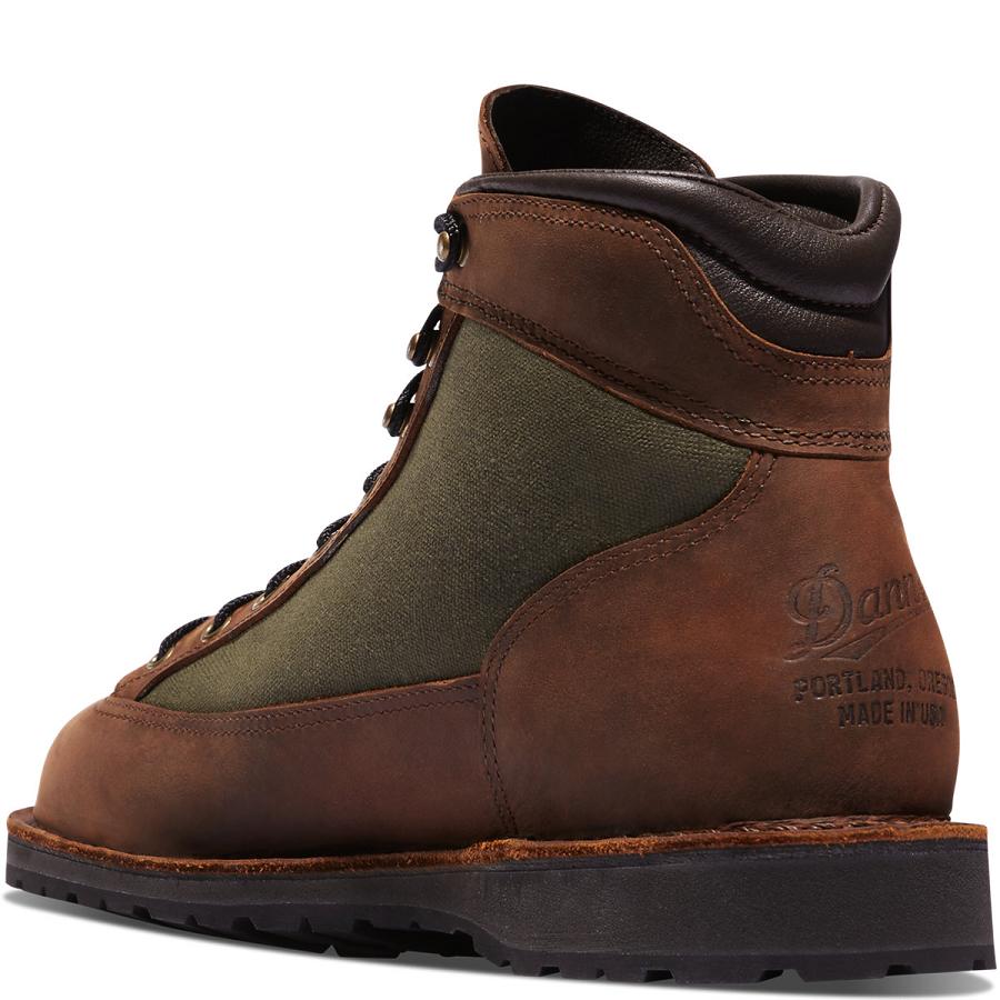 Botas Montaña Danner Ridge Hombre Marrom Oscuro Verdes | MX1203PQ