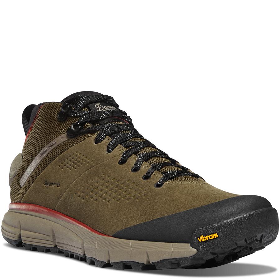 Botas Montaña Danner Trail 2650 GTX Mid Hombre Verde Oliva | MX1265ZG