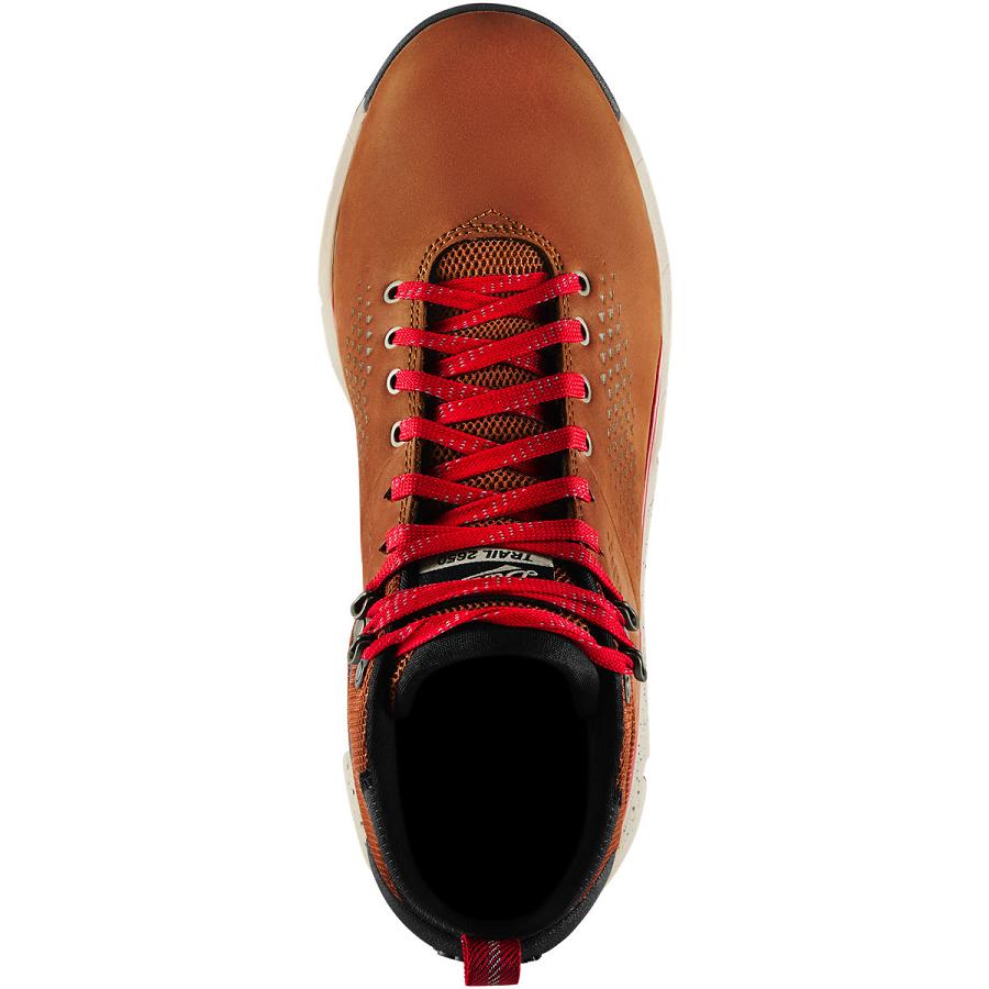 Botas Montaña Danner Trail 2650 Mid GTX Hombre Marrom Rojos | MX1263KI