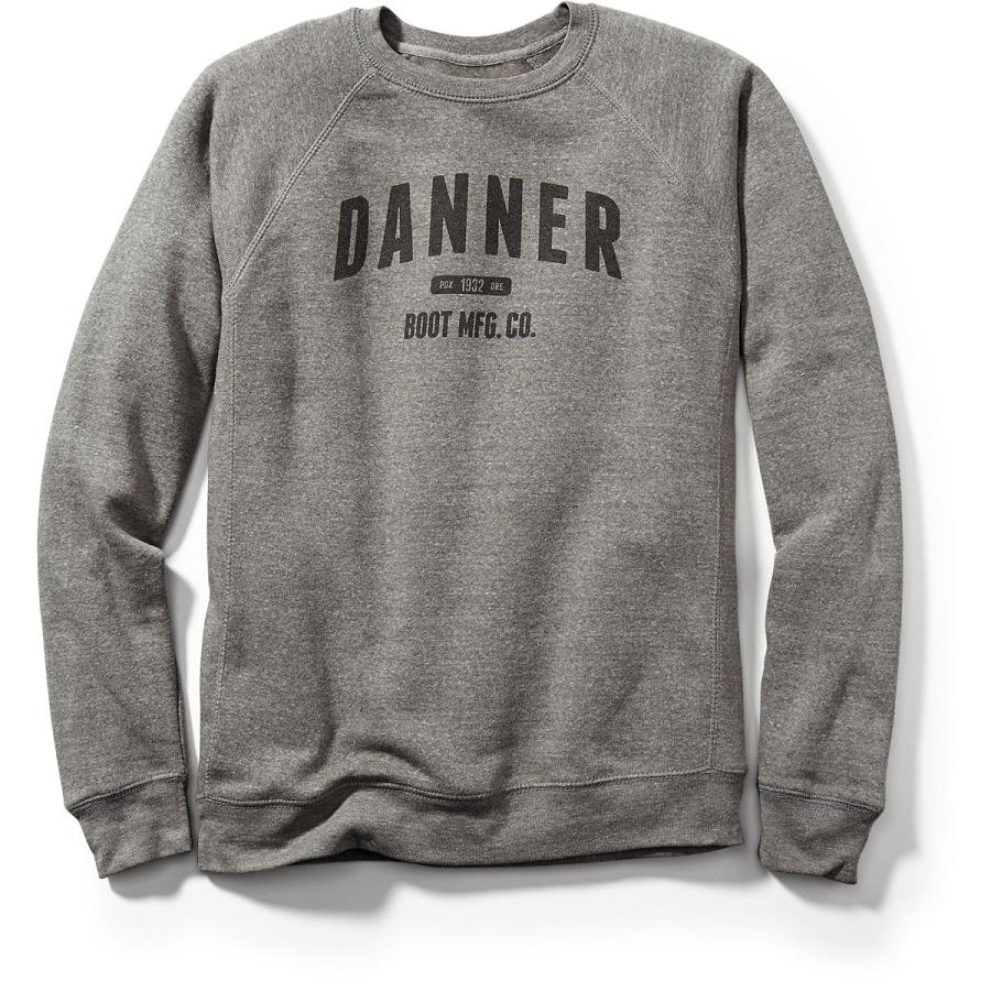 Ropa Danner Atléticos Sweatshirt - OR Patch Hombre Grises | MX1031ZG