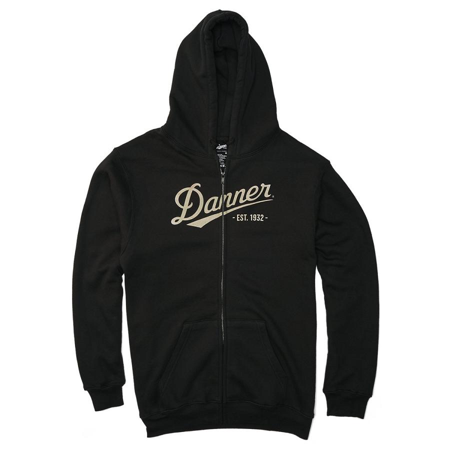 Ropa Danner Logo Hoodie Zip-Up Mujer Negros | MX1451BC