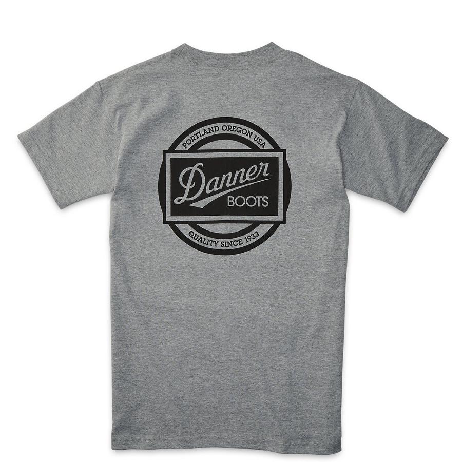 Ropa Danner Pocket T-Shirt 1970\'s Logo Mujer Grises | MX1455WY