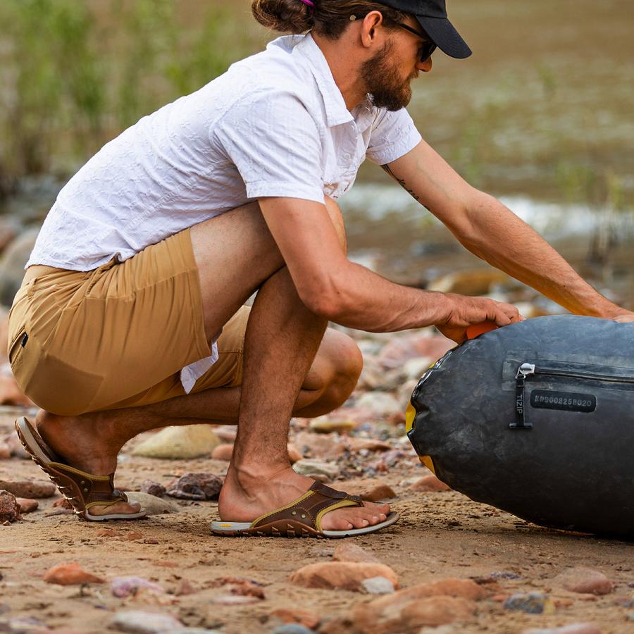 Sandalias Danner Lost Coast Hombre Marrom | MX1218NB