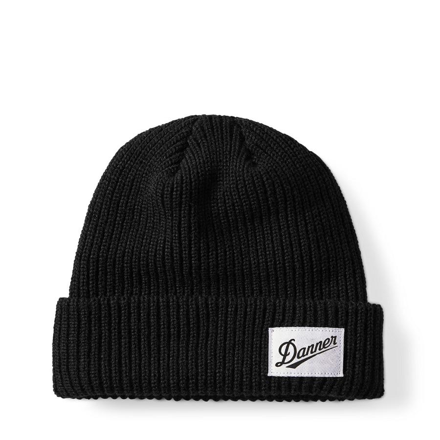 Sombreros Danner Acanalado Beanie Mujer Negros | MX1476VD