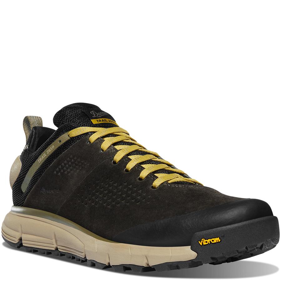 Tenis Senderismo Danner Trail 2650 GTX Hombre Negros Verde Oliva Amarillos | MX1292XF