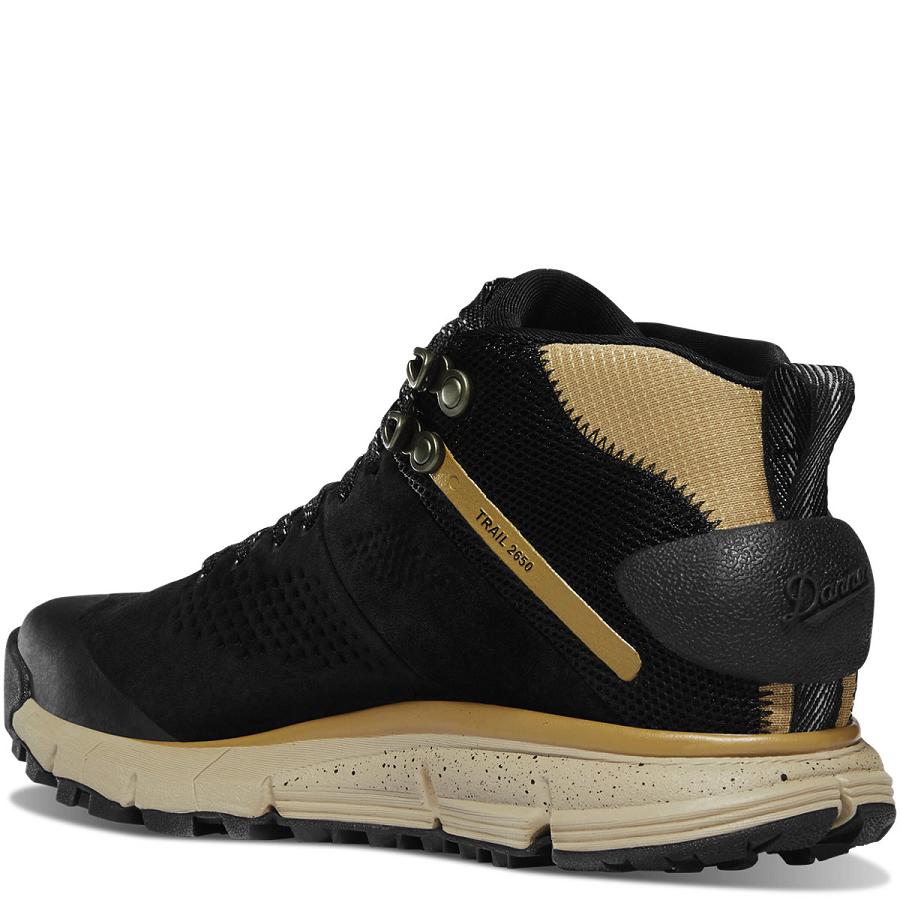 Tenis Senderismo Danner Trail 2650 Mid GTX Mujer Negros Kaki | MX1659BC